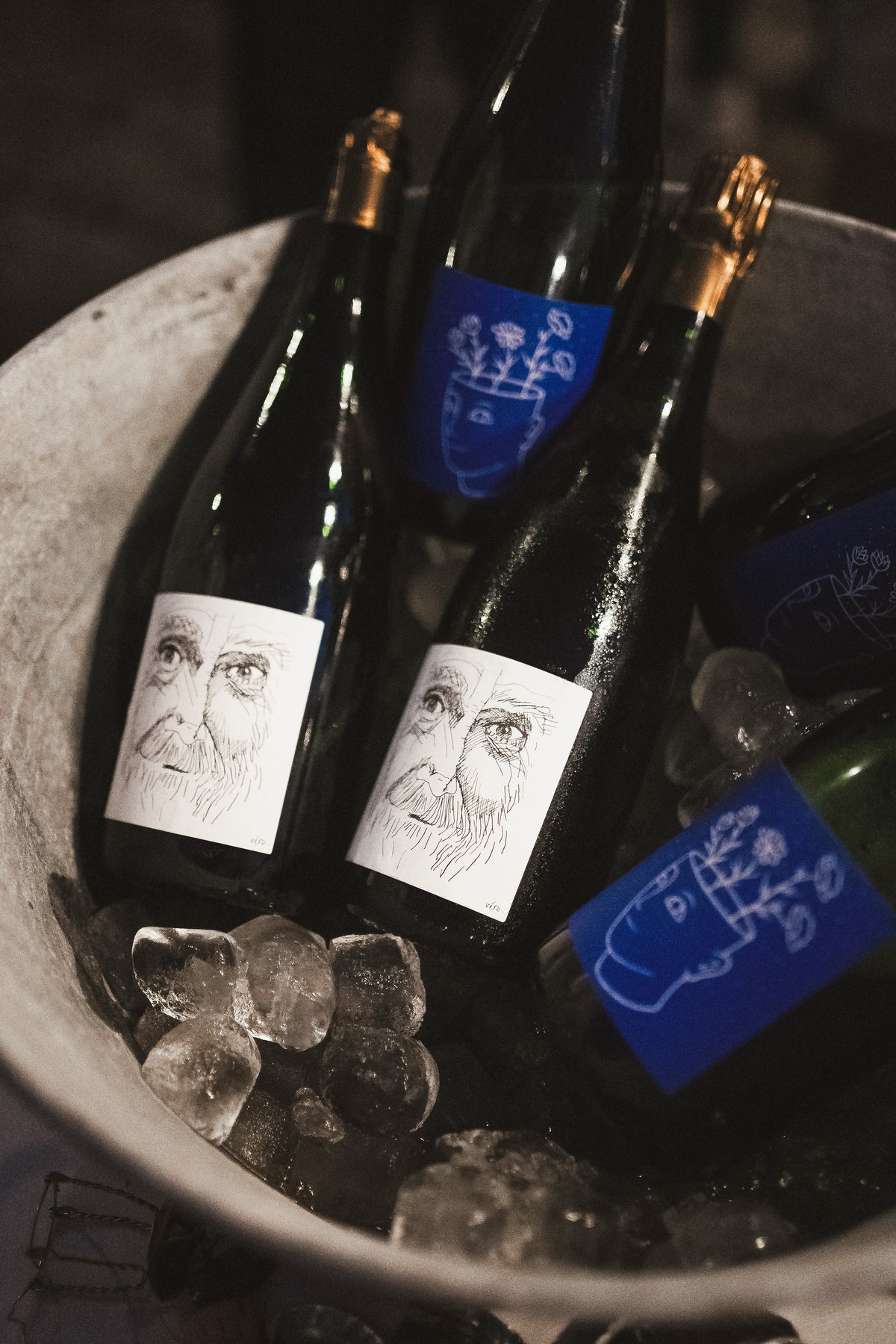 Bouteilles de vins naturels sélectionnées par Figuier, caviste sur l’Île Saint-Louis